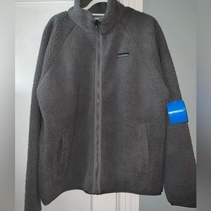 Columbia Men’s Winter Warmth heavyweight gray fleece